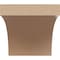 Ekena Millwork 4"W x 4"D x 4"H Wide Stockport Rough Cedar Woodgrain TimberThane Corbel, Primed Tan CORUR04X04X04STORCPR - alternate 5